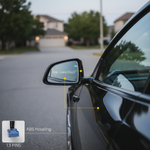 OEM Side Rear View Mirror Compatible with 2017-2023 Tesla Model 3 Anti-Glare Glass with Mirror Memory Power Heated Power Folding